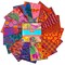 Kaffe Fassett 5" Square Pack (Charm Pack) in 2025 Warm by Kaffe Fassett Collective for Free Spirit (FB6CPGP.WARMFEB25)